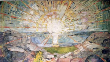 Expressionismus Werke - die Sonne 1916 Edvard Munch Expressionismus